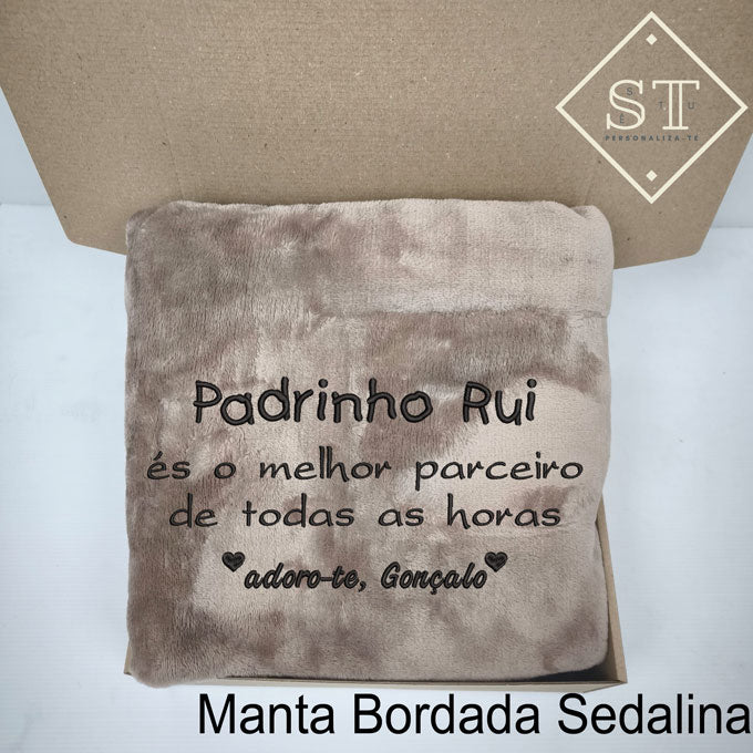 Manta de súper papá desde